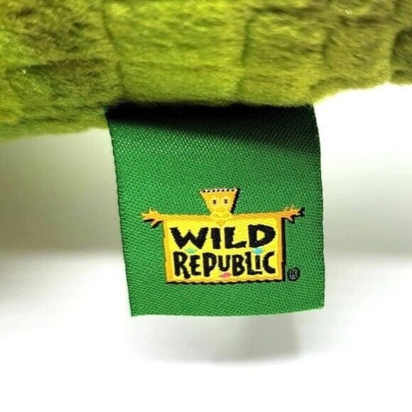 Wild Republic Cuddlekins Realistic Iguana Plush Green Orange 24" Lizard Reptile - Picture 9 of 12